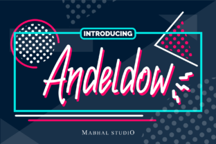 Andeldow: A Quirky Font for Creative Expression