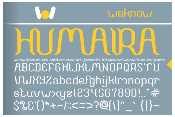 Aruna Aira Jasmine: A Triumvirate of Typography That Elevates Design