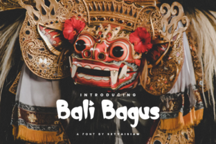 Bali Bagus: A Bold and Charming Display Font with a Unique Twist