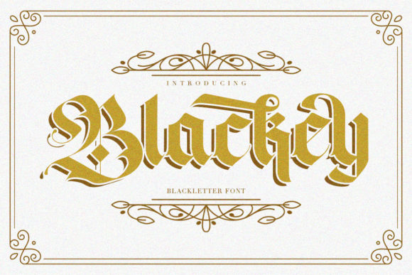 Blackey: A Sophisticated Typographical Experience