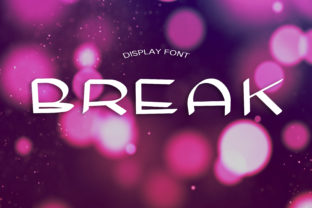 Break Font: A Quirky Display Style for Creative Projects