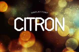 Citron Font: A Bold Choice for Modern Typography