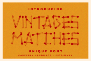 Exploring the Playful and Technical Aesthetic of Vintages Matches in Modern Design