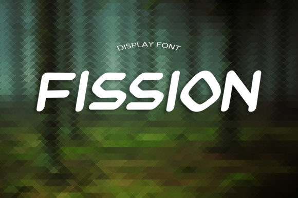 Fission: A Modern Display Font That Elevates Your Design Projects