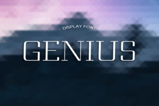 Genius: A Clean, Elegant Display Font with Editorial Flair