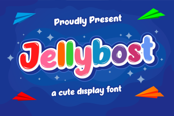 Jellybost: A Friendly Font for Everyday Creativity