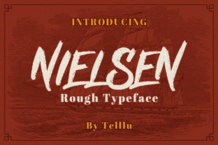 Nielsen Rough Script Font