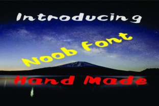 Noob: A Versatile Display Font for Modern Typography