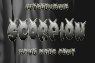 Scorpion: A Modern Display Font for Creative Projects